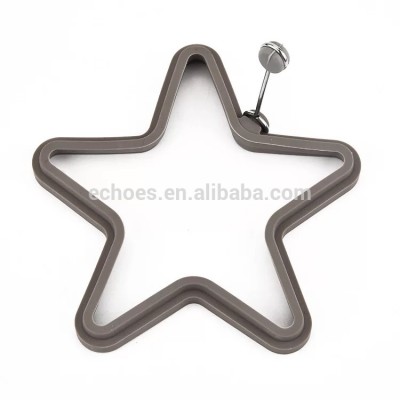 Star shape silicone egg fried ring pancake molds