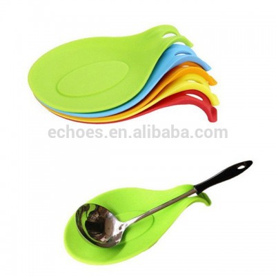 Good quality heat resistant silicone ladle holder kitchen spoon rest